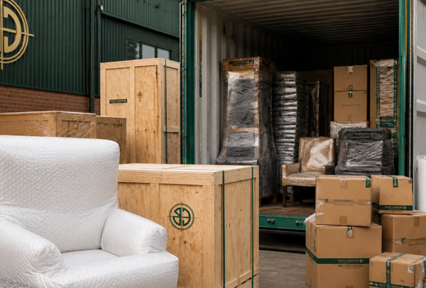 European groupage and worldwide removals preparation from Cambridgeshire