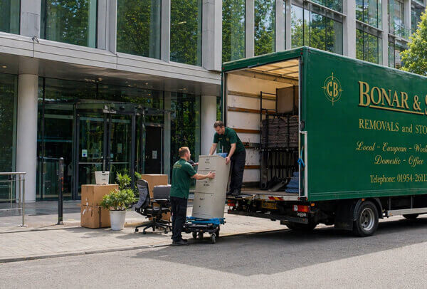 Office relocation company helping businesses move across Cambridgeshire with minimal disruption